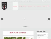 Tablet Screenshot of gc.ac.nz